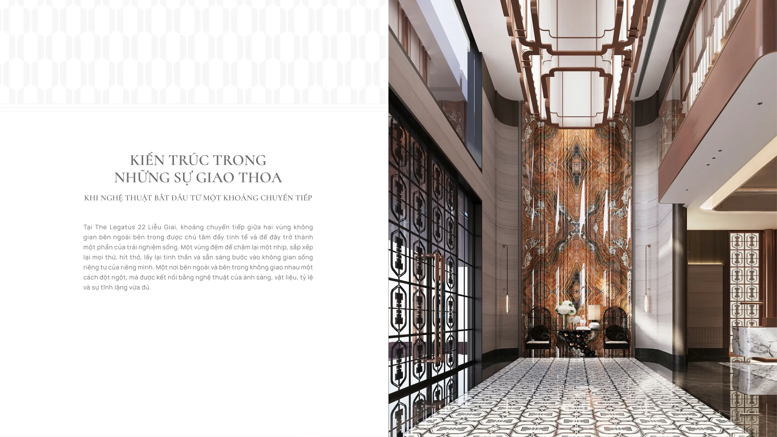 Sảnh đón tiếp The Legatus